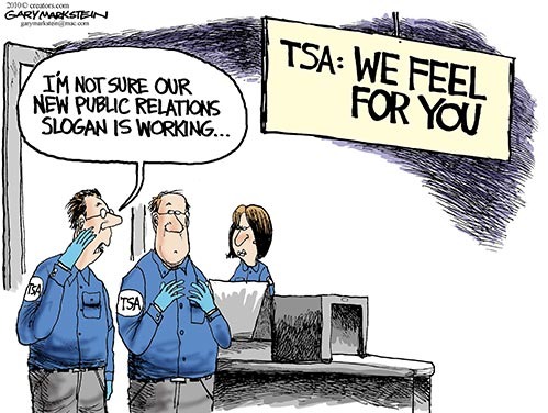 airport security cartoons. TSA Airport Security Cartoons