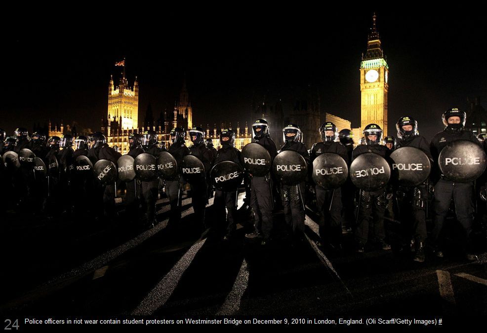 A photo essay on the student riots about 30 pics - David Icke's ...