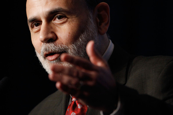 Ben Bernanke smiles