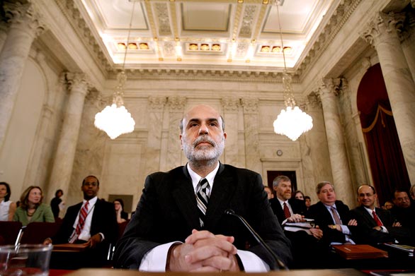 Fed, Federal Reserve Chairman Ben Bernanke