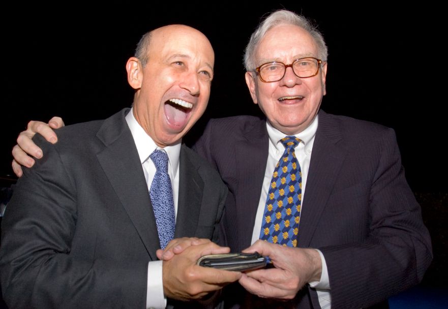 Lloyd Blankfein Goldman Sachs Warren Buffett Bailout